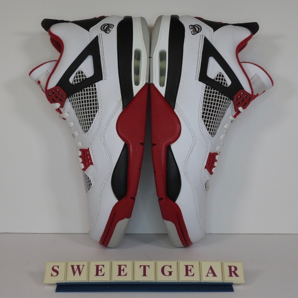 JORDAN 4 RETRO FIRE RED 'MARS BLACKMON' - Picture 9 of 16